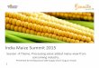 India Maize Summit 2015 - Session 4 - M.Vijayanand GM-Supply Chain-Suguna Foods, on Processing Value Added Maize-view from Consuming Industry