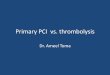 PCI vs. thrombolysis
