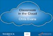 OWD 2012- 2-  Classroom in  the Cloud- Christopher Evans