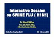 Interactive Session on Swine Flu - H1N1  at Hindu Rao Hospital on 4 Feb 2015