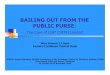 Bailing Out from the Public Purse - The Case of LIAT (1974) Limited