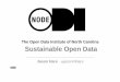 Sustainable Open Data Markets