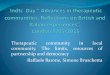 Slides on INDTC DAY “Advances in therapeutic communities. Reflections on British and Italian experiences”, London 9/05/2015
