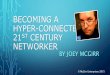 Becoming a hyper connected 21st century networker, @mbcaustin talk