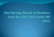 2013 HSBoR Cans for Kids Chili Cook Off: Gun Smoke Style