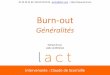 Burn-out : généralités