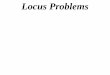 11X1 T12 09 locus problems