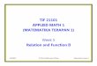 Matematika terapan week 5 [compatibility mode]