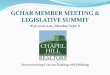 GCHAR September Member Meeting & Legislative Summit