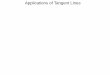 3.7 applications of tangent lines