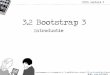 3.2 bootstrap introductie