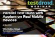 Parallel Test Runs with Appium on Real Mobile Devices – Hands-on Webinar