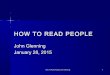 How To Read People