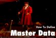 How To Define Master Data