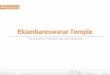 Ekambareswarar temple - Wonders of the 3500 year old Mango tree