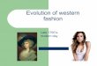 The evolution of western fashion