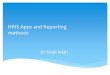 HRIS Apps and Reporting Methods