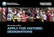 [Preservation Tips & Tools] How to Save a Place: Apply for Historic Designation