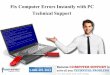 Fix Computer Errors Instantly With PC Technical Support