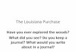 Lesson plan 9 the louisiana purchase