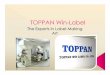 Toppan Win-Label company Hong-Kong