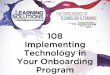 Implementing Technology in Your Onboarding Program - Learning Solutions Conference & Expo