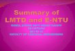 Summary of lmtd and e ntu