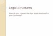 EGV - Legal structures - Lecture 1 & 2