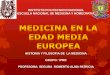 Medicina en la edad media europea