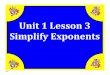 M8 lesson 1 3 simplify exponents