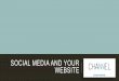 Social media and your website