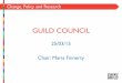 Guild Council - Democracy and Governance Minutes 25 03 15