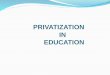 Privatization ppt