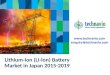 Lithium-ion (Li-ion) Battery Market in Japan 2015-2019