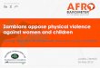 Zambians  oppose  physical violence  against women and children