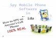 Suspicious Spy Mobile Phone Software in Noida