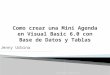 Visual basic 6.0 mini agenda