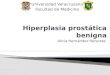 Hiperplasia prostática beningna y cáncer de próstata en el adulto mayor