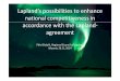 #NLC3 Northern Lights Corridor Seminar Presentation by Päivi Ekdahl Regional Council of Lapland, Olos Muonio 26.11.2014