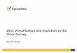 Symantec 2011 Virtualization and Evolution to Cloud