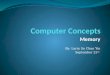 Computer Concepts   Memory (Abridged)