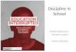 Discipline in school short pt show 1