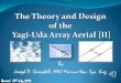 Theory & Design of the Yagi-Uda Array Aerial [II][L][6]