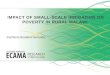IMPACT OF SMALL-SCALE IRRIGATION ON POVERTY IN RURAL MALAWI