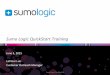 Sumo Logic QuickStart Webinar 06/03/15: How to Analyze All Your Machine Data