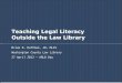Teaching Legal Literacy.2012