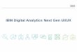 IBM Digital Analytics Next Gen UI/UX