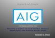 AIG Marketing Initiatives