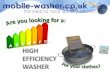 A High Efficiency Washing Machine