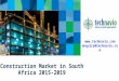 Construction Market in South Africa 2015-2019